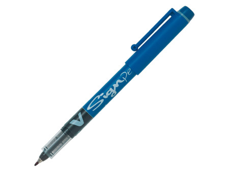 PILOT Stylo feutre V Sign Pen, VALUE PACK, bleu