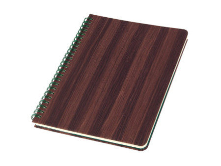 sigel Cahier à spirale Edition Conceptum Nature, A5, bois