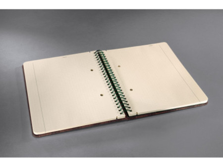 sigel Cahier à spirale Edition Conceptum Nature, A5, bois