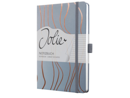 sigel Carnet de notes Jolie 'Grey Meringue', A5