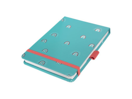 sigel Bloc-notes Jolie Beauty 'Rainbow Turquoise', A6+