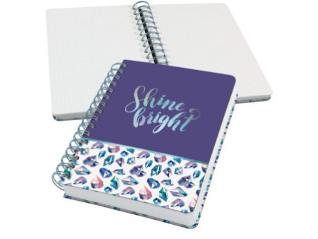sigel Carnet à spirale Jolie Inspire 'Fairy Gems', A5