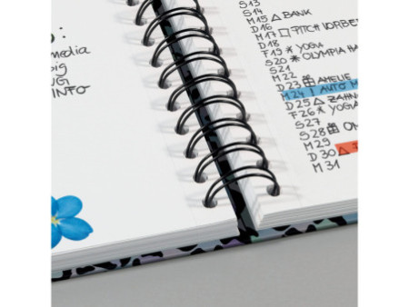sigel Cahier à spirale Jolie Inspire 'Blue Leo Love', A5
