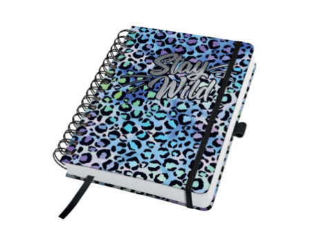 sigel Cahier à spirale Jolie Inspire 'Blue Leo Love', A5