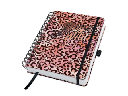 sigel Cahier à spirale Jolie Inspire 'Pink Leo Love', A5