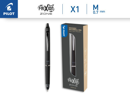 PILOT Stylo roller FRIXION BALL ZONE, noir