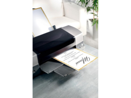 sigel papier Design 'Golden frame', A4, 200 g/m2