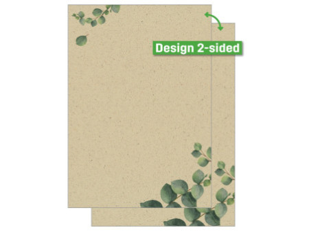 sigel Papier design, papier 'Eucalyptus', A4, 100 g/m2
