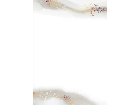 sigel Papier à motif, A4, 90 g/m2, motif 'Water color ...