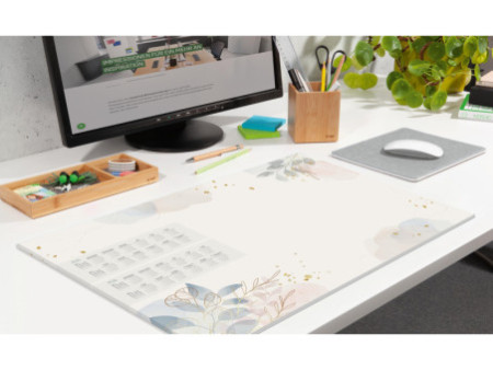 sigel Sous-main bloc papier 'Pastel garden', 595 x 410 mm