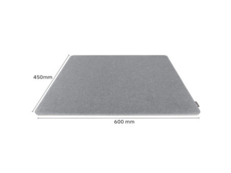 sigel Sous-main Eyestyle, 600 x 450 mm, gris clair/noir