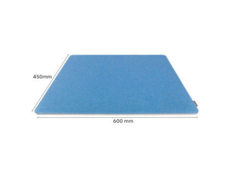 sigel Sous-main Eyestyle, 600 x 450 mm, gris clair/gris