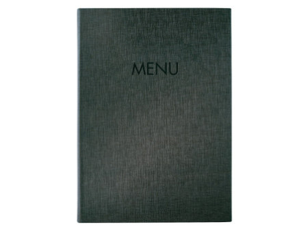 sigel Chemise pour menu 'MENU', A4, anthracite