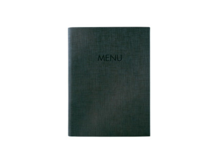sigel Chemise pour menu 'MENU', A5, anthracite