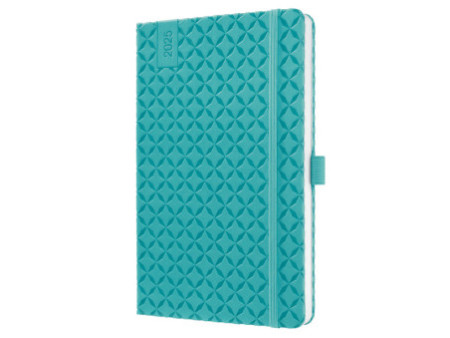 sigel Agenda de poche Jolie Flair 2026, A5, turquoise