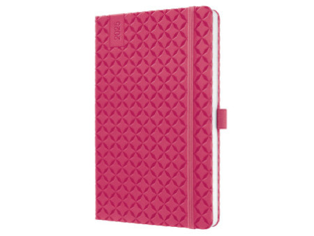 sigel Agenda de poche Jolie Flair 2026, A5, fuchsia