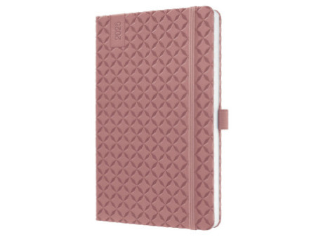 sigel Agenda de poche Jolie Flair 2026, A5, brun rouille