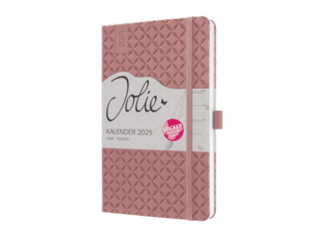 sigel Agenda de poche Jolie Flair 2026, A5, brun rouille