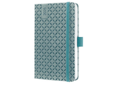 sigel Agenda de poche Jolie Flair 2026, A6, bleu océan