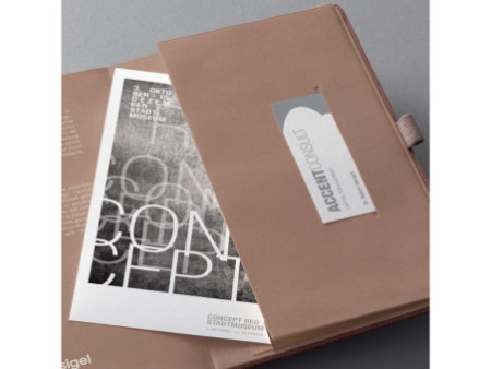 sigel Carnet de notes Conceptum, A5 portrait, ligné, rose
