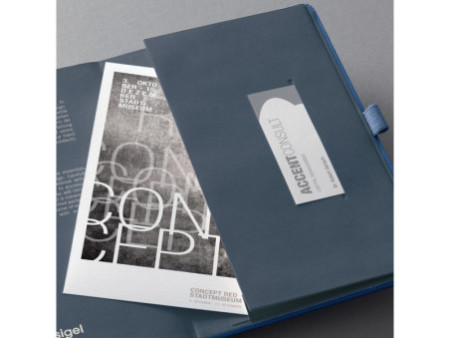 sigel Carnet de notes Conceptum, A5 portrait, ligné, bleu