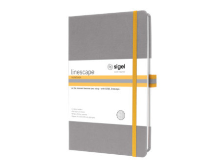 sigel Carnet de notes Linescape, A5 portrait, quadrillé