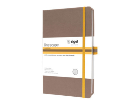 sigel Carnet de notes Linescape, A5 portrait, quadrillé