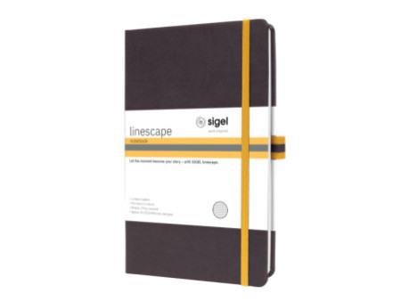 sigel Carnet de notes Linescape, A5 portrait, quadrillé