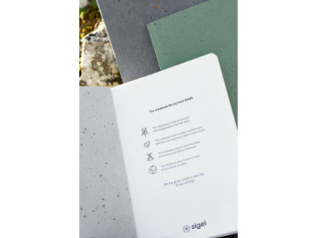 sigel Carnet de notes Re-Up, A5, ligné, vert