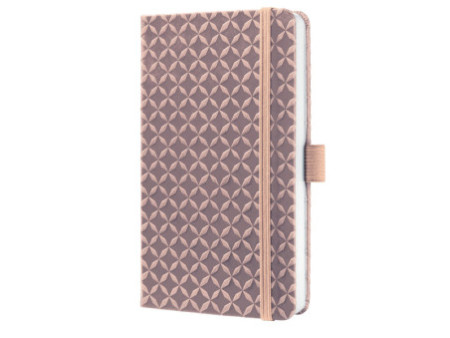 sigel Carnet de notes Jolie Flair, similicuir, A6, nacre