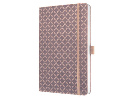 sigel Carnet de notes Jolie Flair, similicuir, A5, nacre