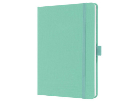 sigel Carnet de notes Jolie Feel, tissu, A5, ligné, menthe