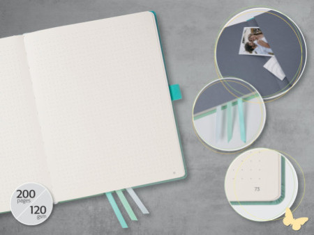sigel Carnet BuJo Jolie 'Gradient Icecream', A5+