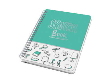 sigel Carnet de notes à spirale Jolie 'SKETCH Book', A5