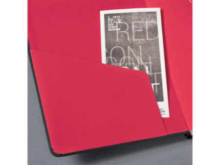 sigel Agenda de poche Conceptum 2026, env. A6, noir/rouge