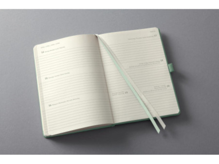 sigel Agenda planning Conceptum 2026, env. A5, menthe
