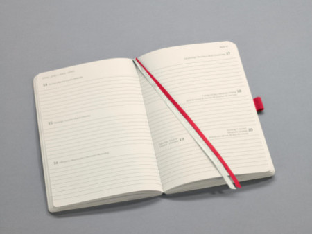 sigel Agenda planning Conceptum 2026, env. A5, rouge