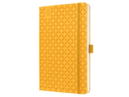 sigel Agenda de poche Jolie Flair 2026, A5, jaune
