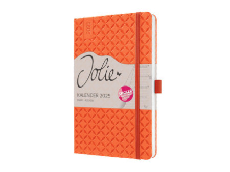 sigel Agenda de poche Jolie Flair 2026, A5, orange