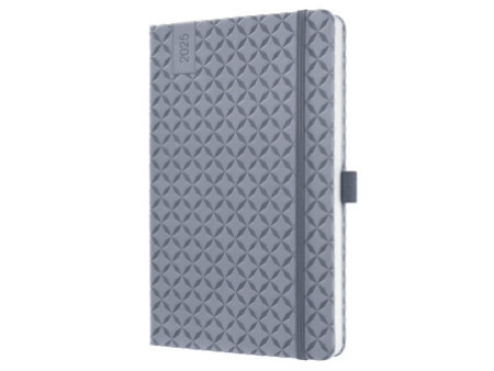 sigel Agenda de poche Jolie Flair 2026, A5, gris