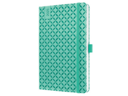 sigel Agenda de poche Jolie Flair 2026, A5, vert menthe