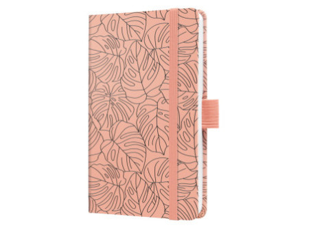 sigel Agenda de poche Jolie Beauty 2026 'Rose Monstera', A6