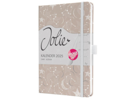 sigel Agenda de poche Jolie Beauty 2026 Cosmic Fantasy Beige
