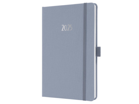 sigel Agenda de poche Jolie Feel 2026, textile, A5, lilas