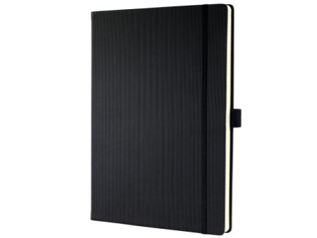 sigel Carnet de notes Conceptum, A4+, ligné, noir