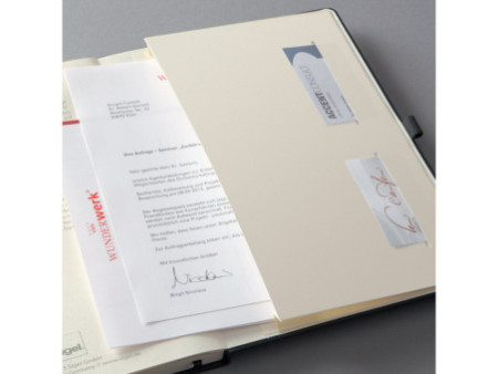 sigel Carnet de notes Conceptum, A4+, ligné, noir