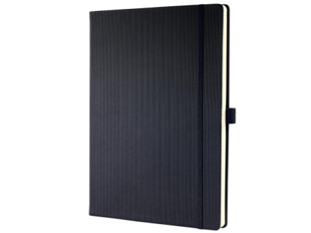 sigel Carnet de notes Conceptum, A4, ligné, noir