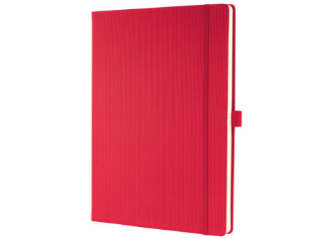 sigel Carnet de notes Conceptum, A4, ligné, rouge
