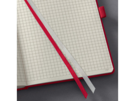 sigel Carnet de notes Conceptum, A5, quadrillé, rouge