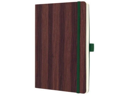 sigel Carnet Conceptum Nature Edition, A5, bois, pointillé